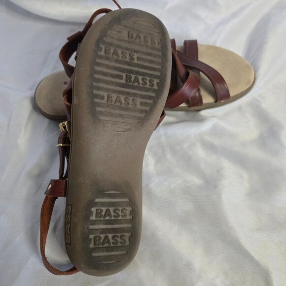 GH Bass & Co ' Sun Juns ' Open Toe Strappy Sandal (5) - Picture 6 of 7